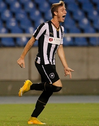 Luis Henrique se destacou pelo Botafogo e chegou na seleção (Foto: Reprodução)