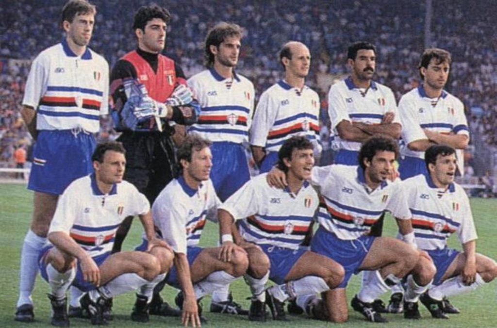 Sampdoria Liga dos Campeões 1991/92